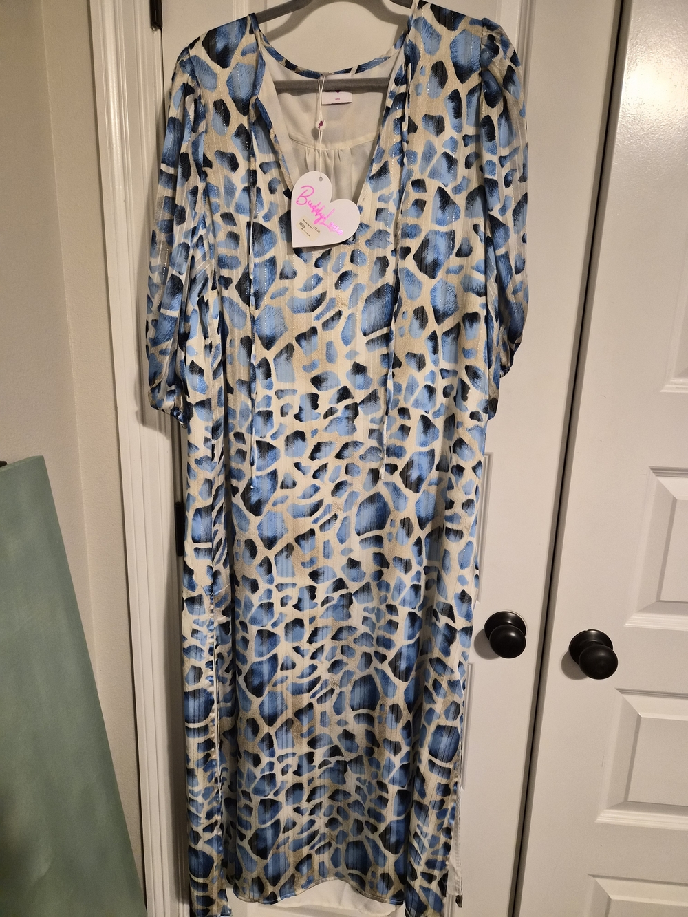 ​Brand New with Tags | BuddyLove "Pamela" Maxi Dress in Santorini Large